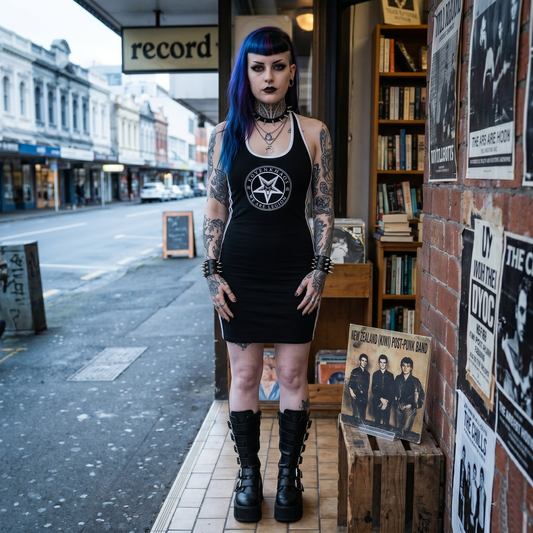 Legion Binding Tight Halter Dress