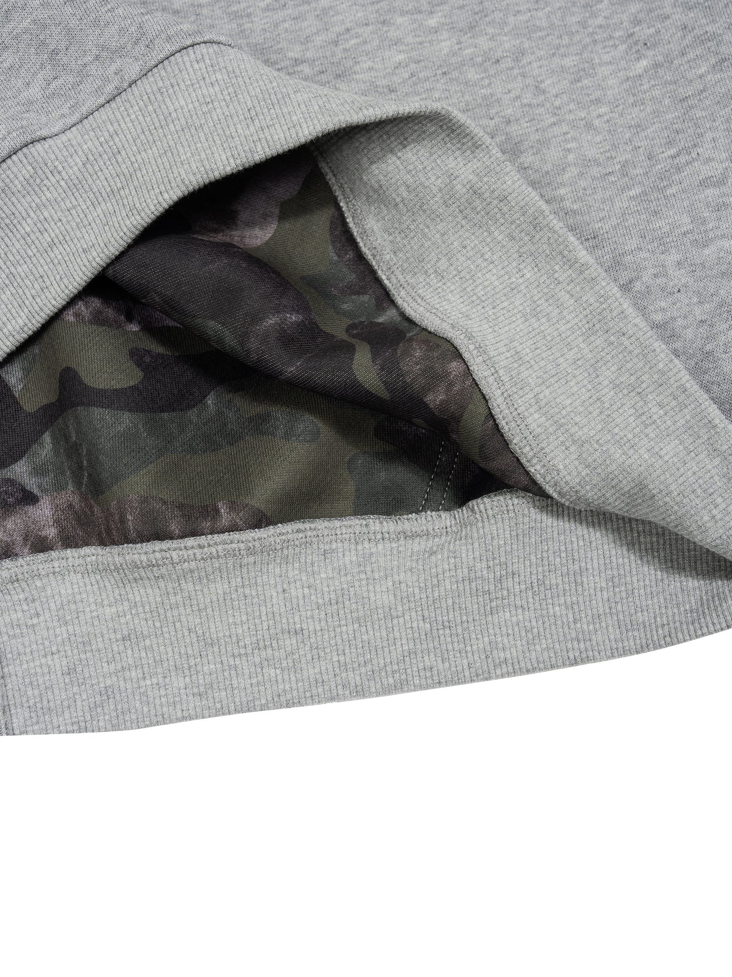 Hellkat Unisex Camo Full Zip Boxy Hoodie