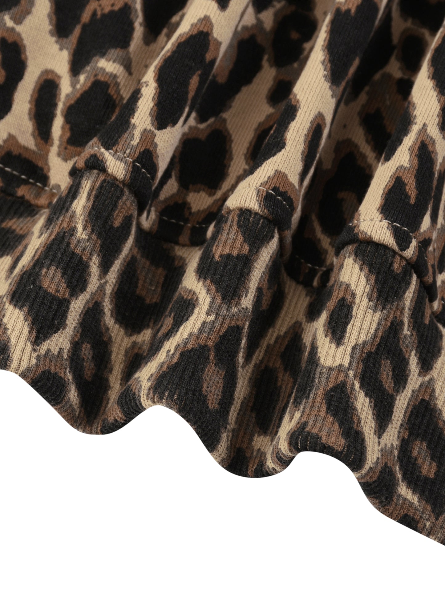 Hellkat Unisex Leopard Full Zip Hoodie
