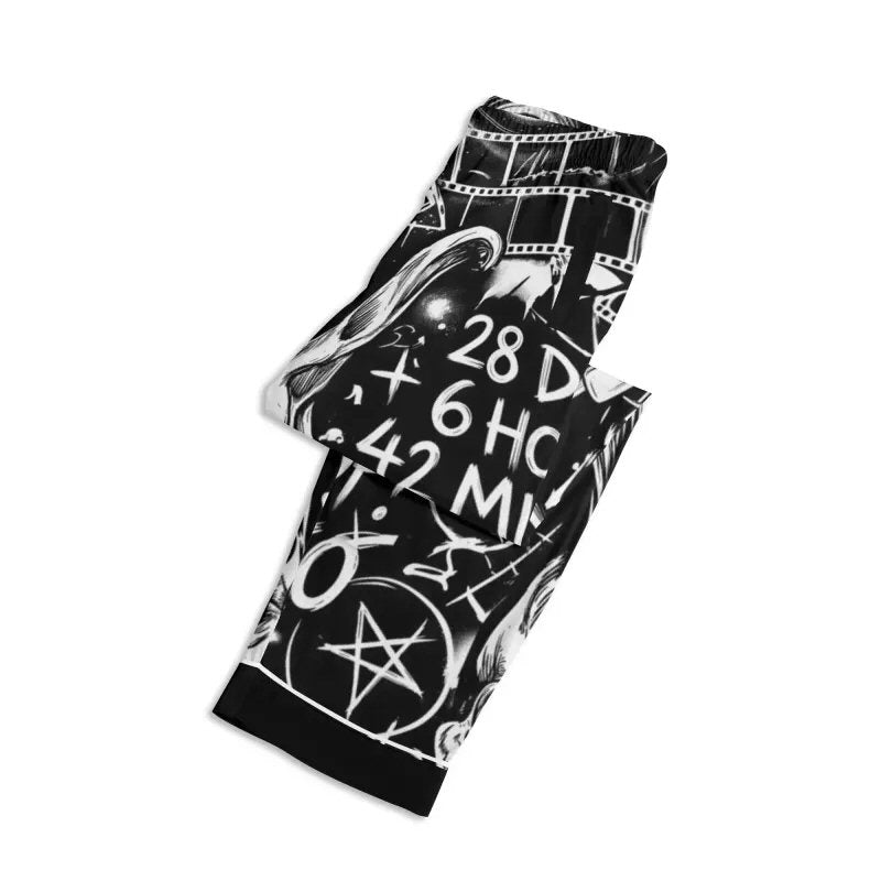 DarkO Inspired | Frank The Rabbit Unisex Long Sleeve Adult Nightwear Pajama Set