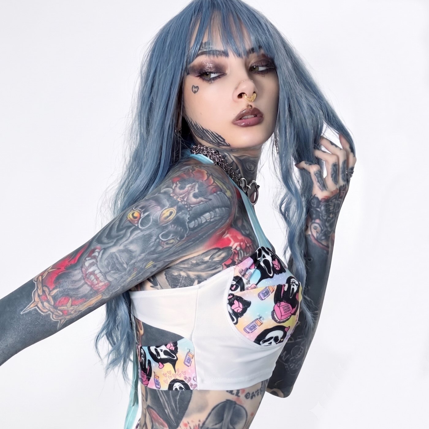 Call Me Pinup Vintage Swimsuit Set