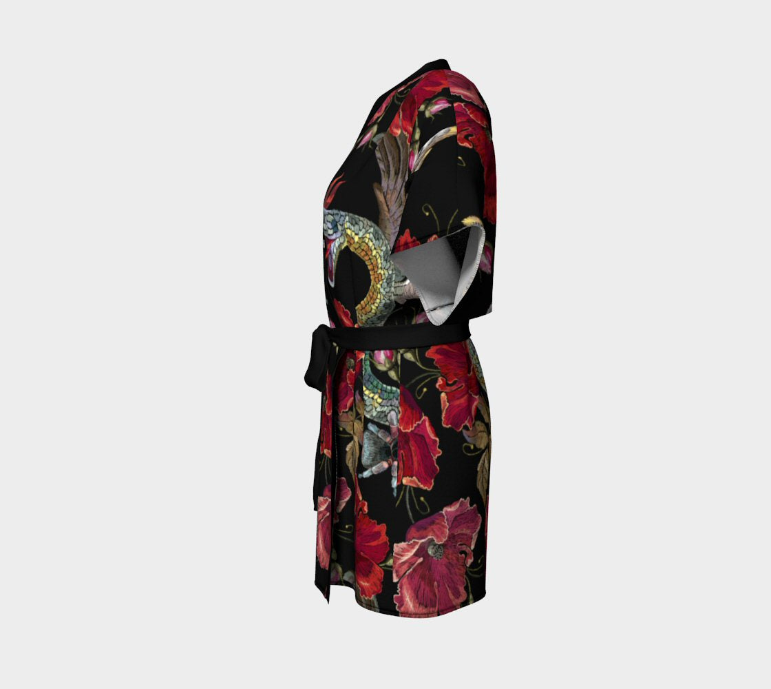Serpent Rising Kimono Robe