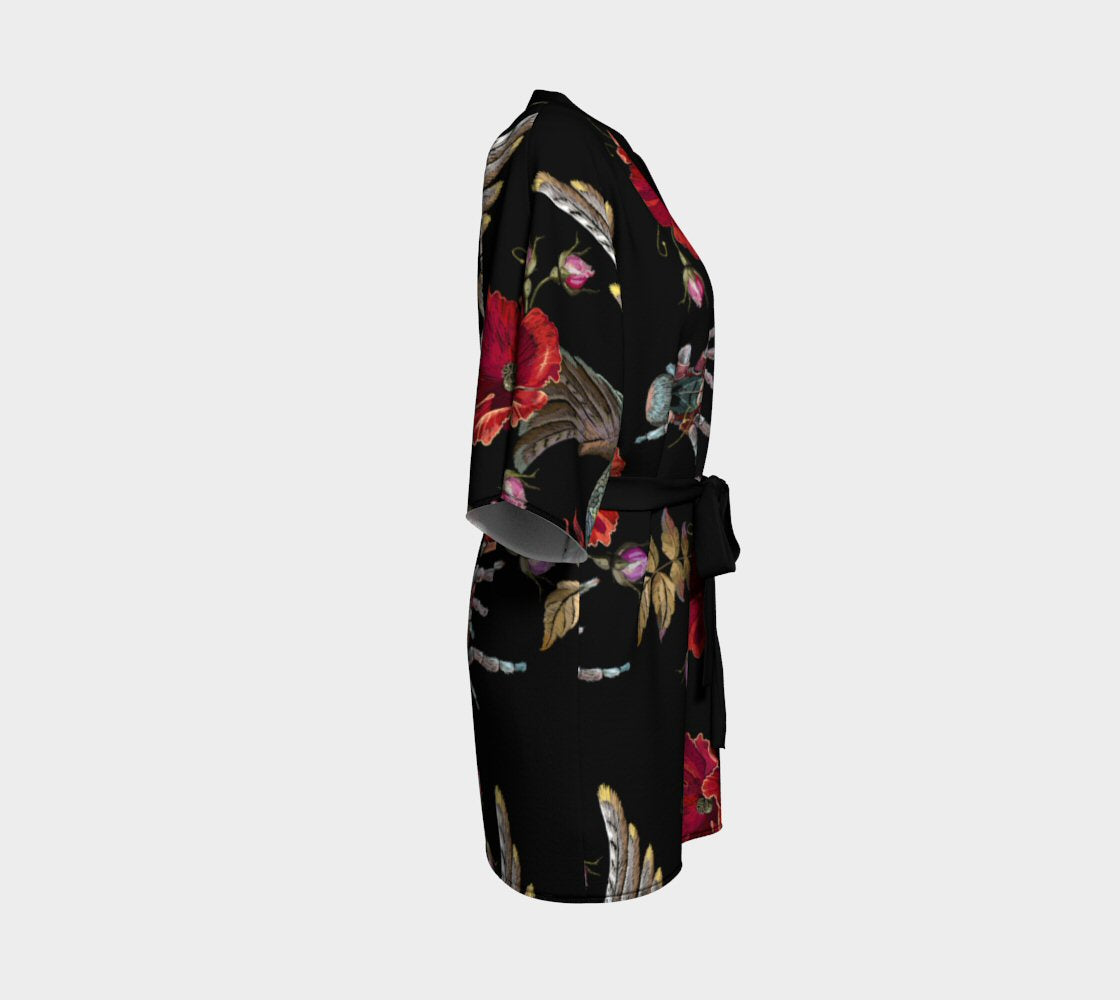Serpent Rising Kimono Robe