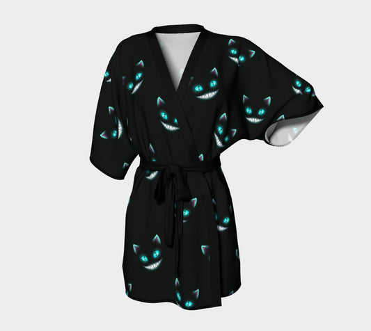 Mad Here Kimono Robe