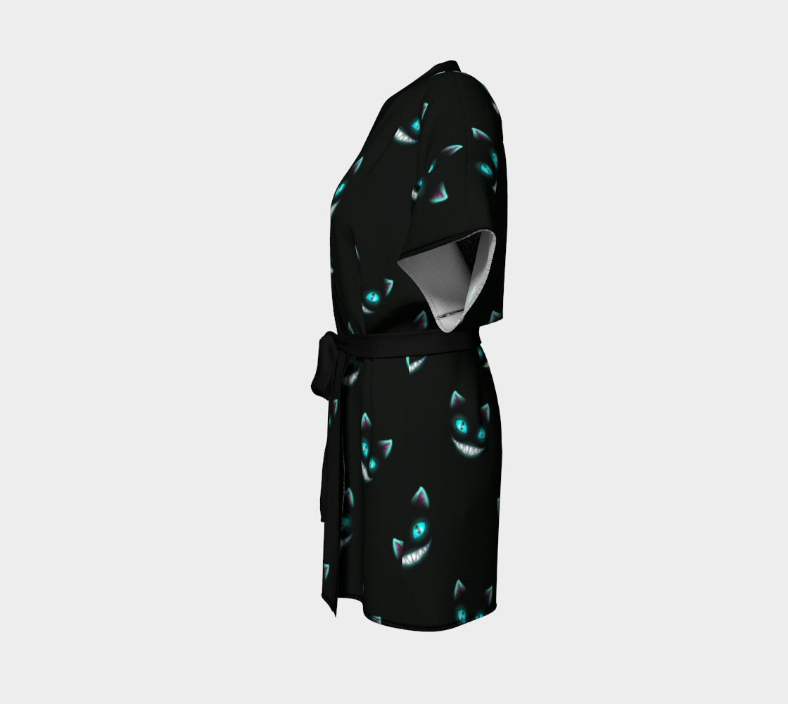 Mad Here Kimono Robe