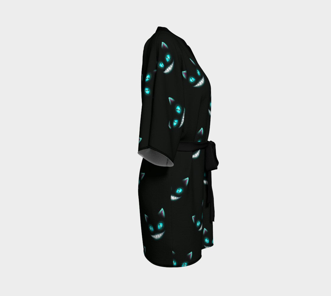 Mad Here Kimono Robe