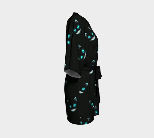 Mad Here Kimono Robe
