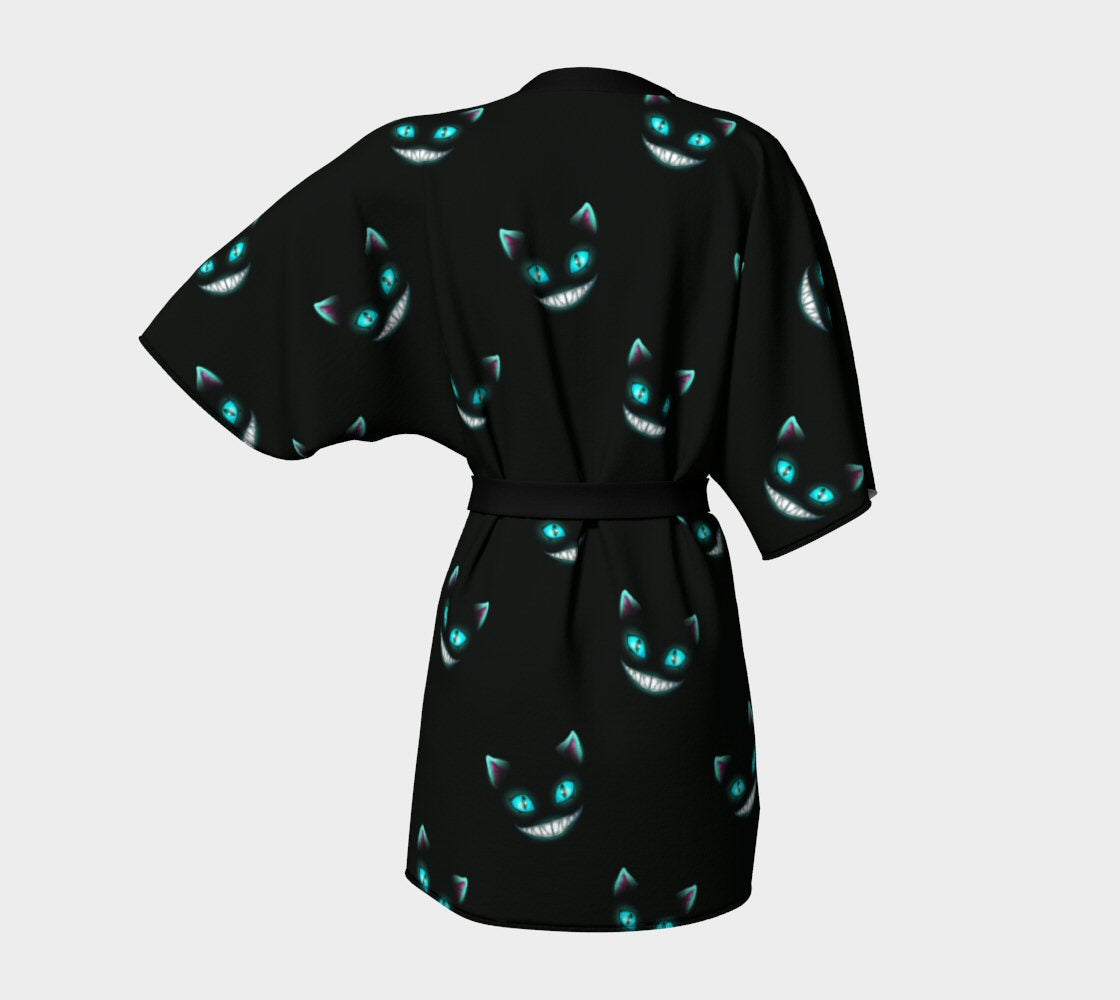 Mad Here Kimono Robe