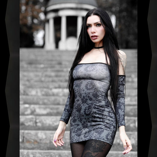 Dorian Gray Back Lace-up Dress