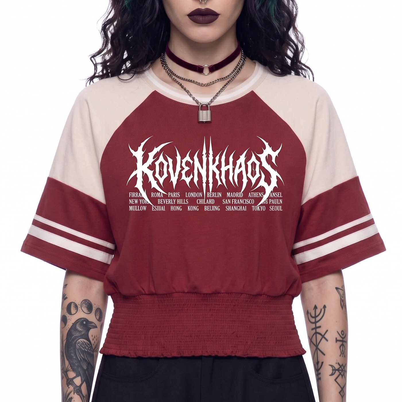 Worldwide Color Block Ruched