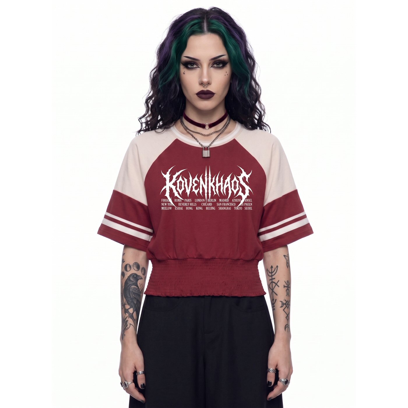 Worldwide Color Block Ruched