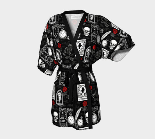 The Raven Kimono Robe