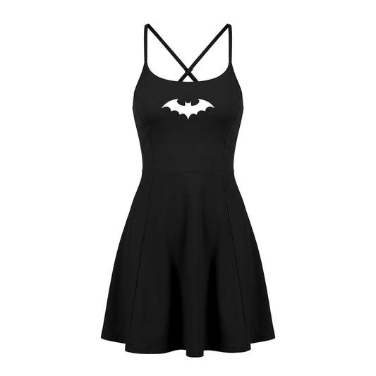 Noctis Paneled A-Line Dress
