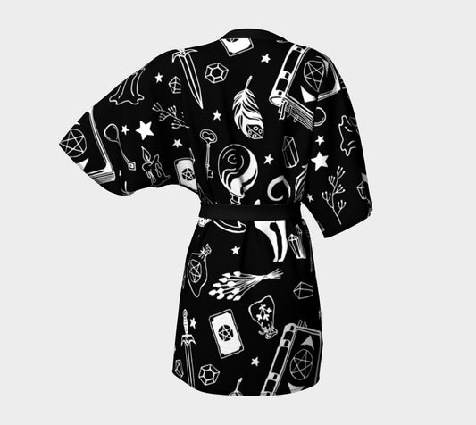 Black Magick Kimono Robe