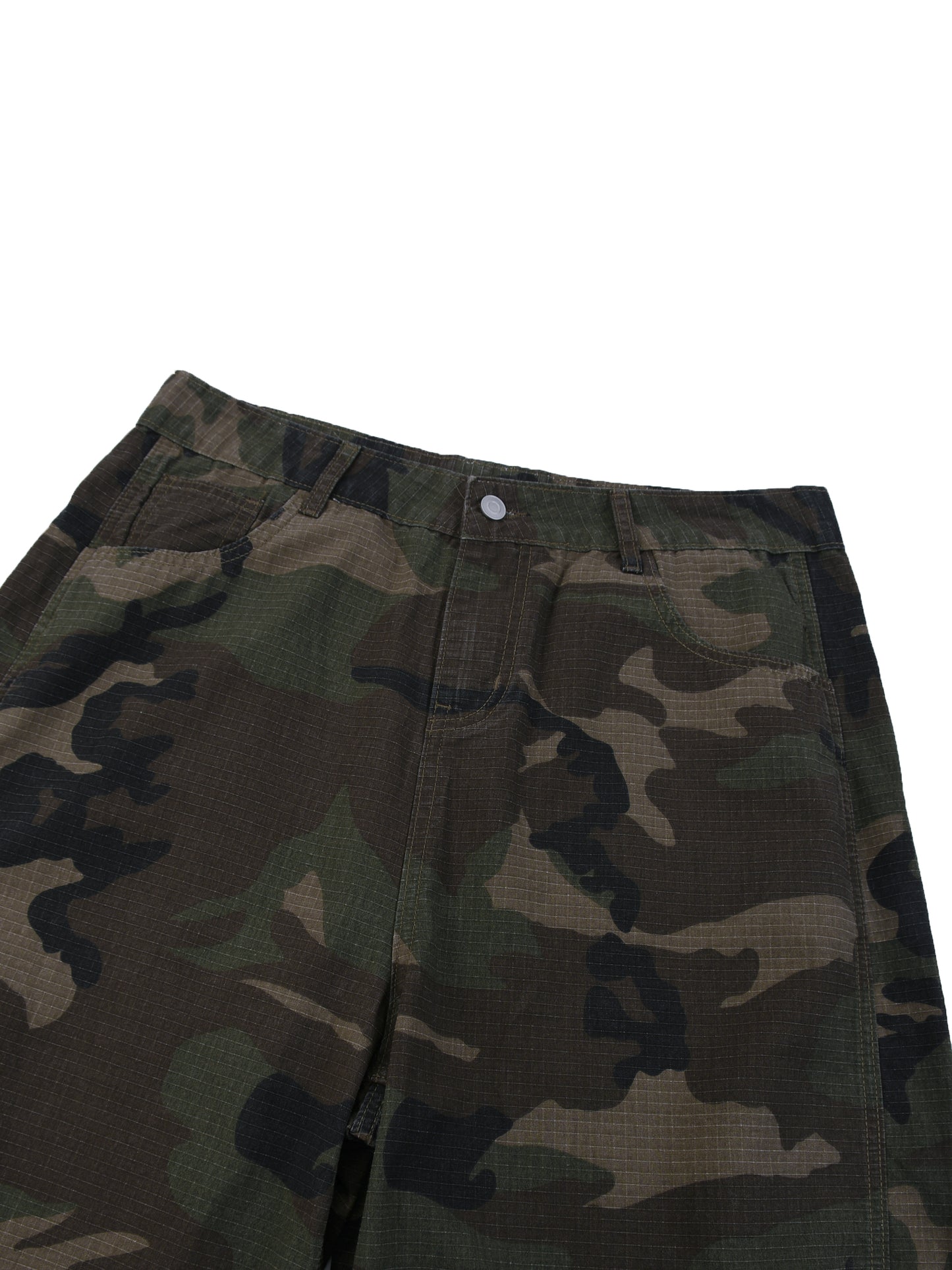KovenKhaos Goat Men’s Camo Barrel Leg Cargo Pants