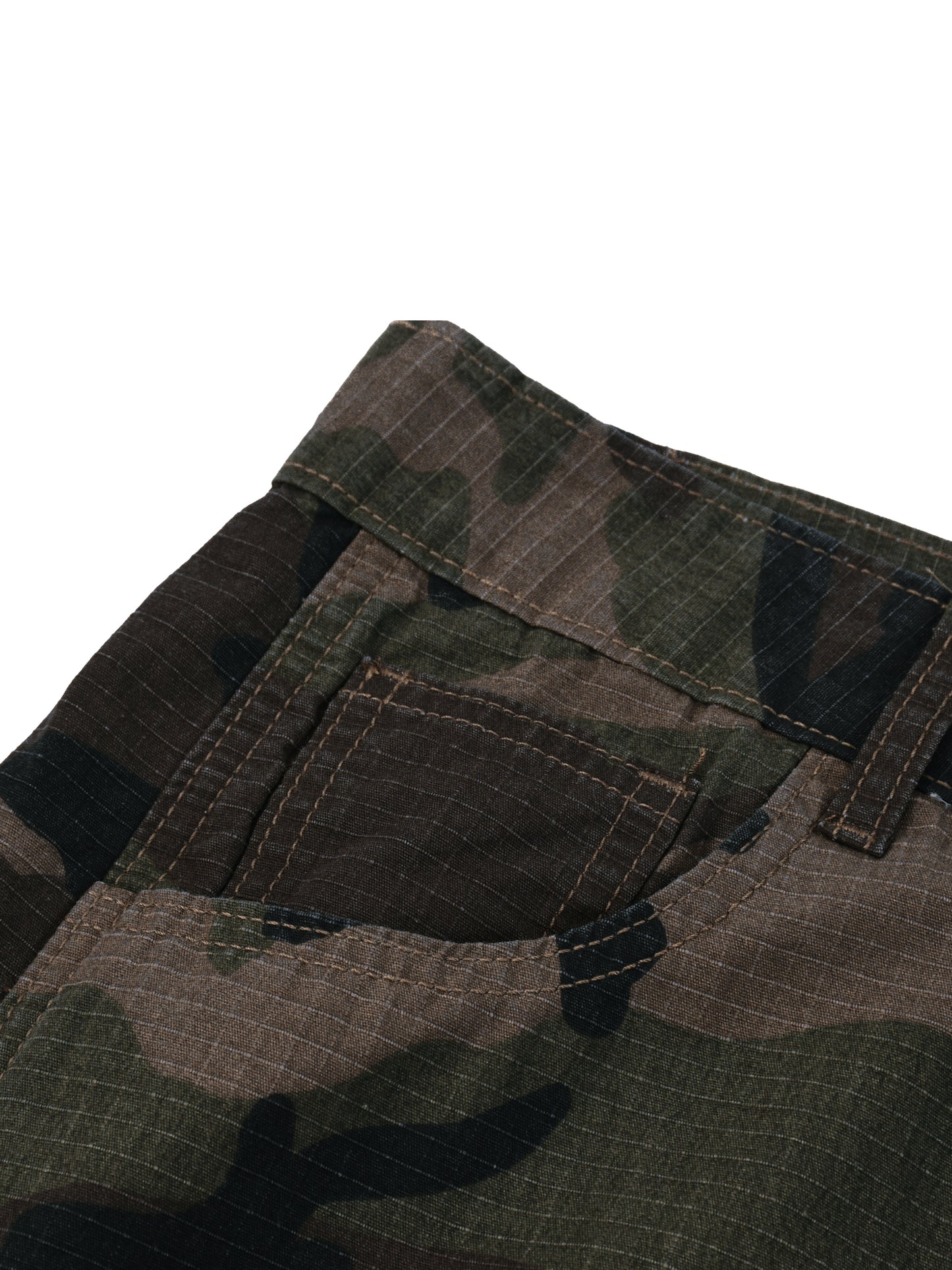 KovenKhaos Goat Men’s Camo Barrel Leg Cargo Pants