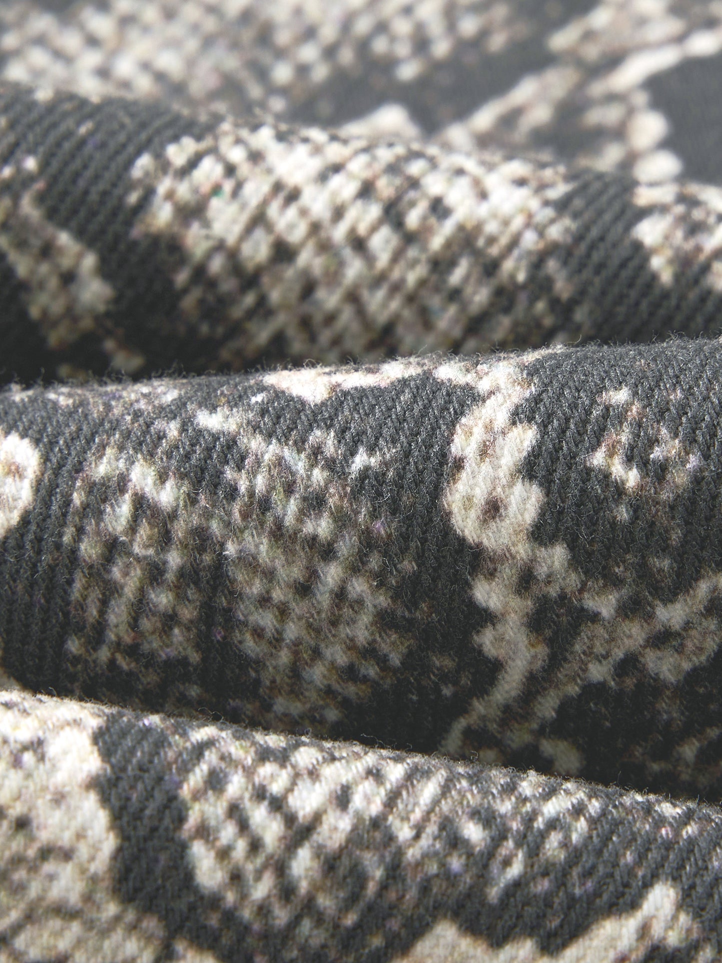 KovenKhaos Mens Snake Print Barrel Leg Pants