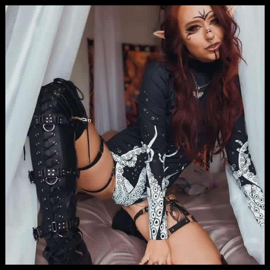 Kraken Long Sleeve Bodysuit