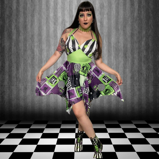 Strange & Unusual Sleeveless Slip Dress