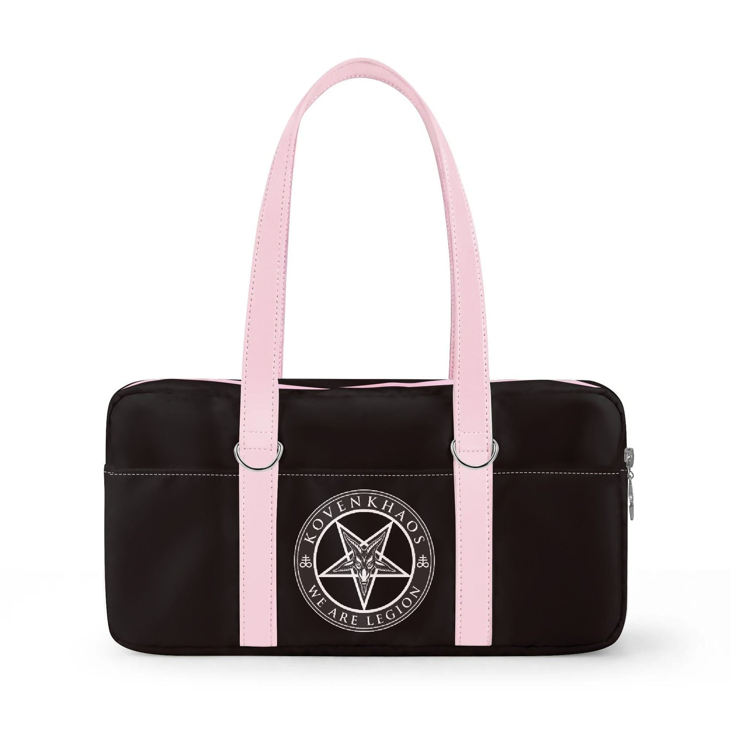 KovenKhaos Goth Pink Gym Handbag or Everyday Shoulder Bag