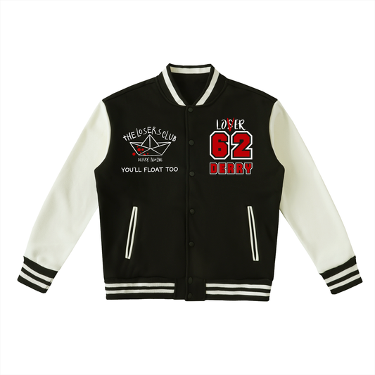 Losers Club - Two-Tone Fleeced Varsity Jacket