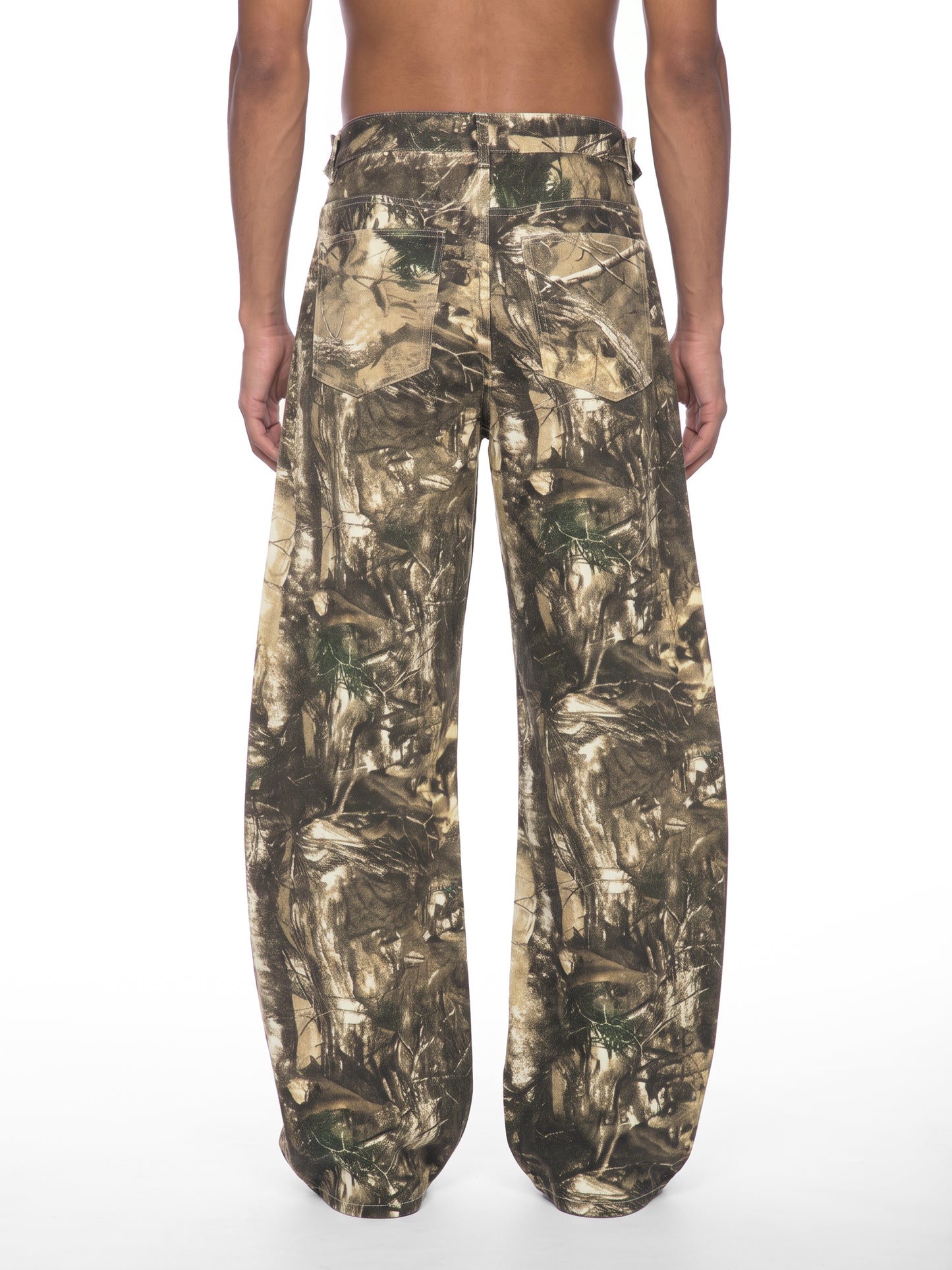 Southern Gothic Men's Tree Camo Barrel Leg Pants