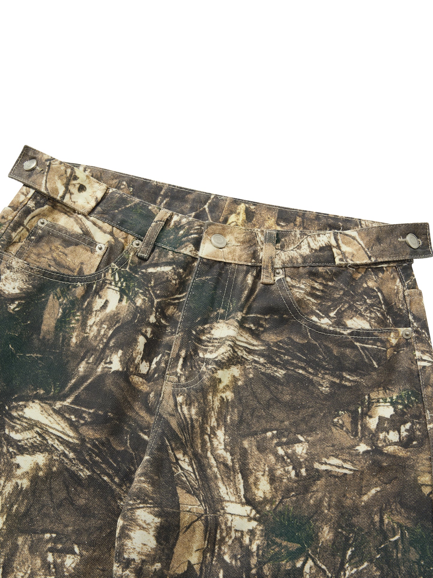 Southern Gothic Men's Tree Camo Barrel Leg Pants