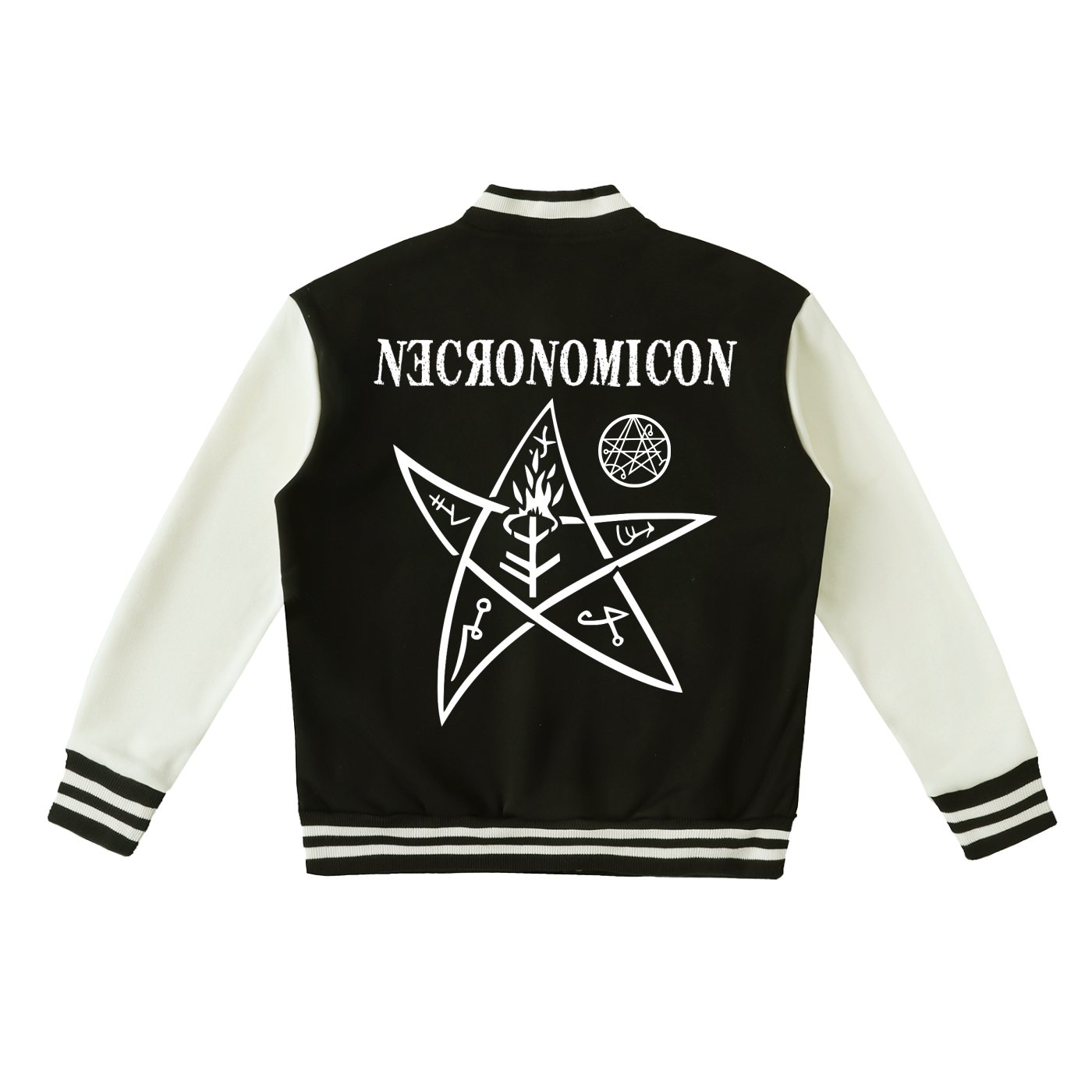 Necronomicon Two-Tone Fleeced Varsity Jacket