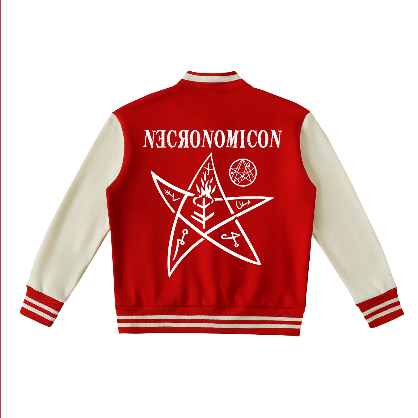 Necronomicon Two-Tone Fleeced Varsity Jacket