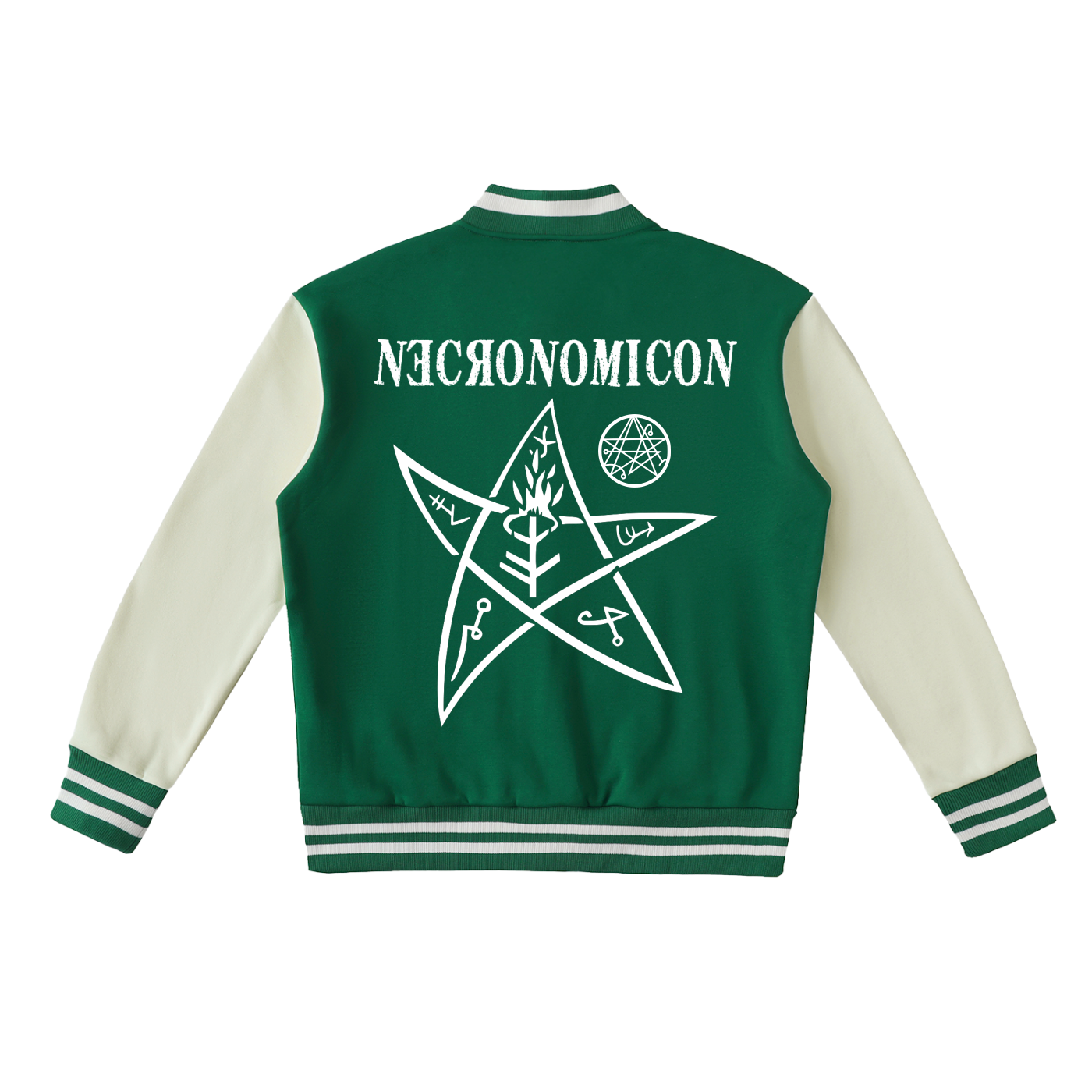 Necronomicon Two-Tone Fleeced Varsity Jacket