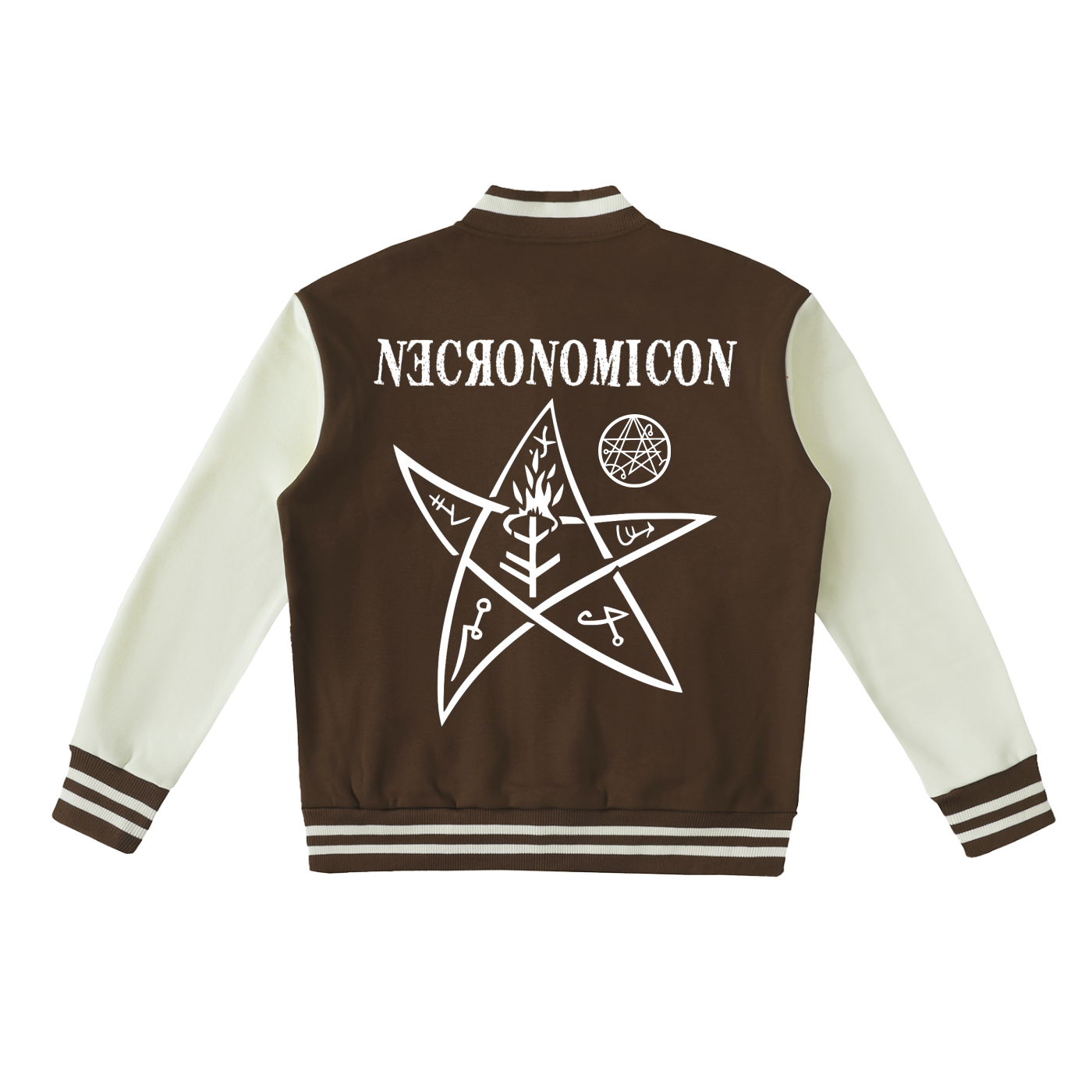Necronomicon Two-Tone Fleeced Varsity Jacket