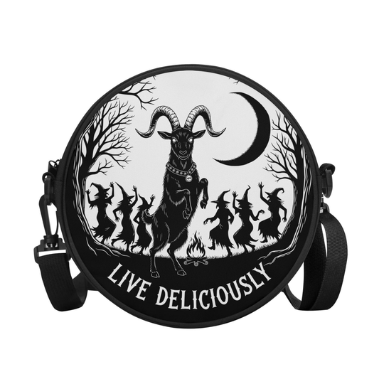 Live Deliciously Satchel Bag