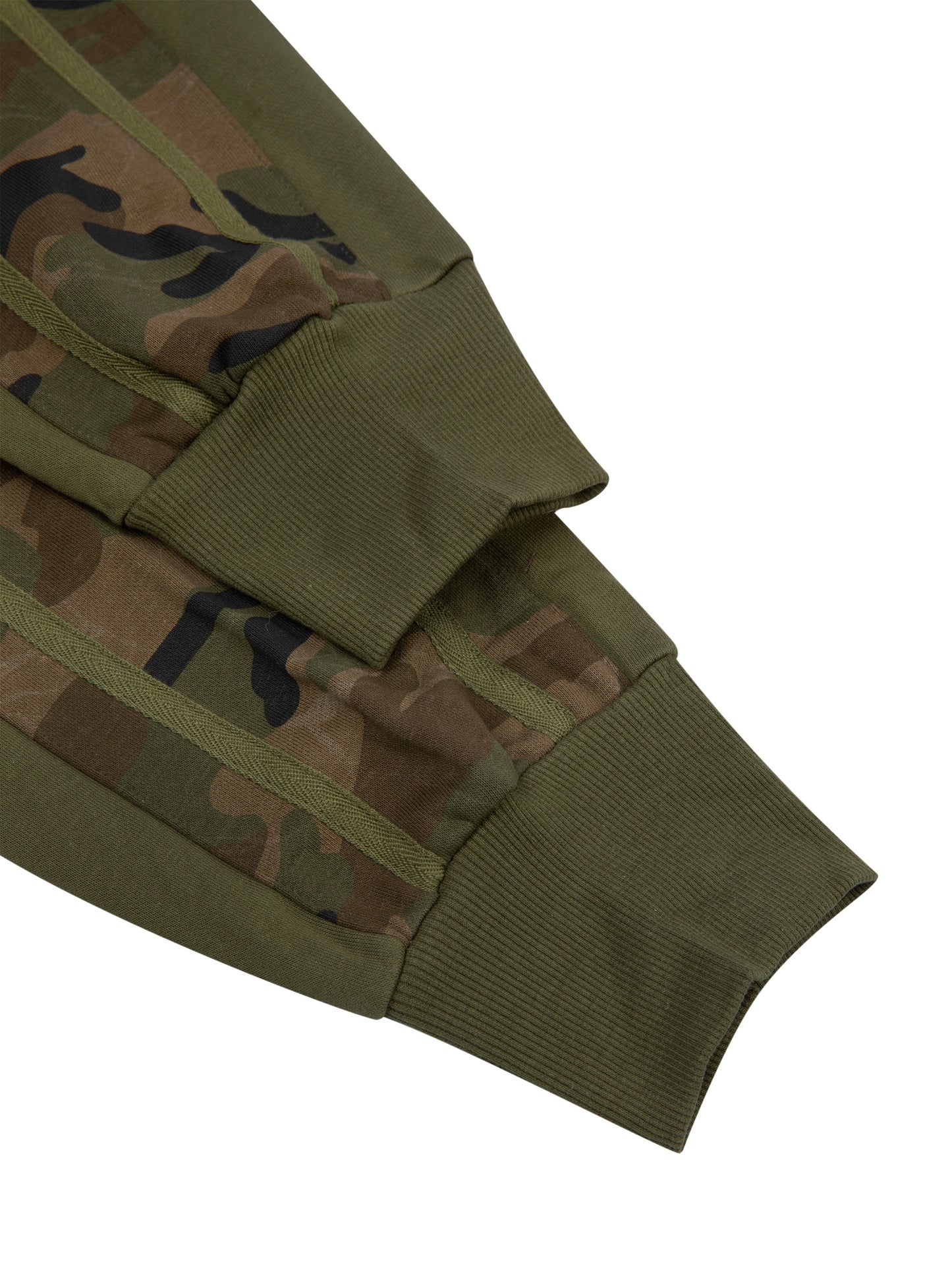 HellKat Unisex Boxy Camo Paneled Hoodie