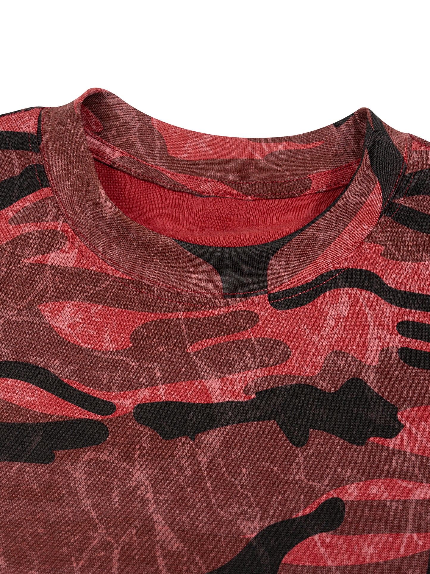 KovenKhaos Goat Unisex Boxy Camo Print T-Shirt