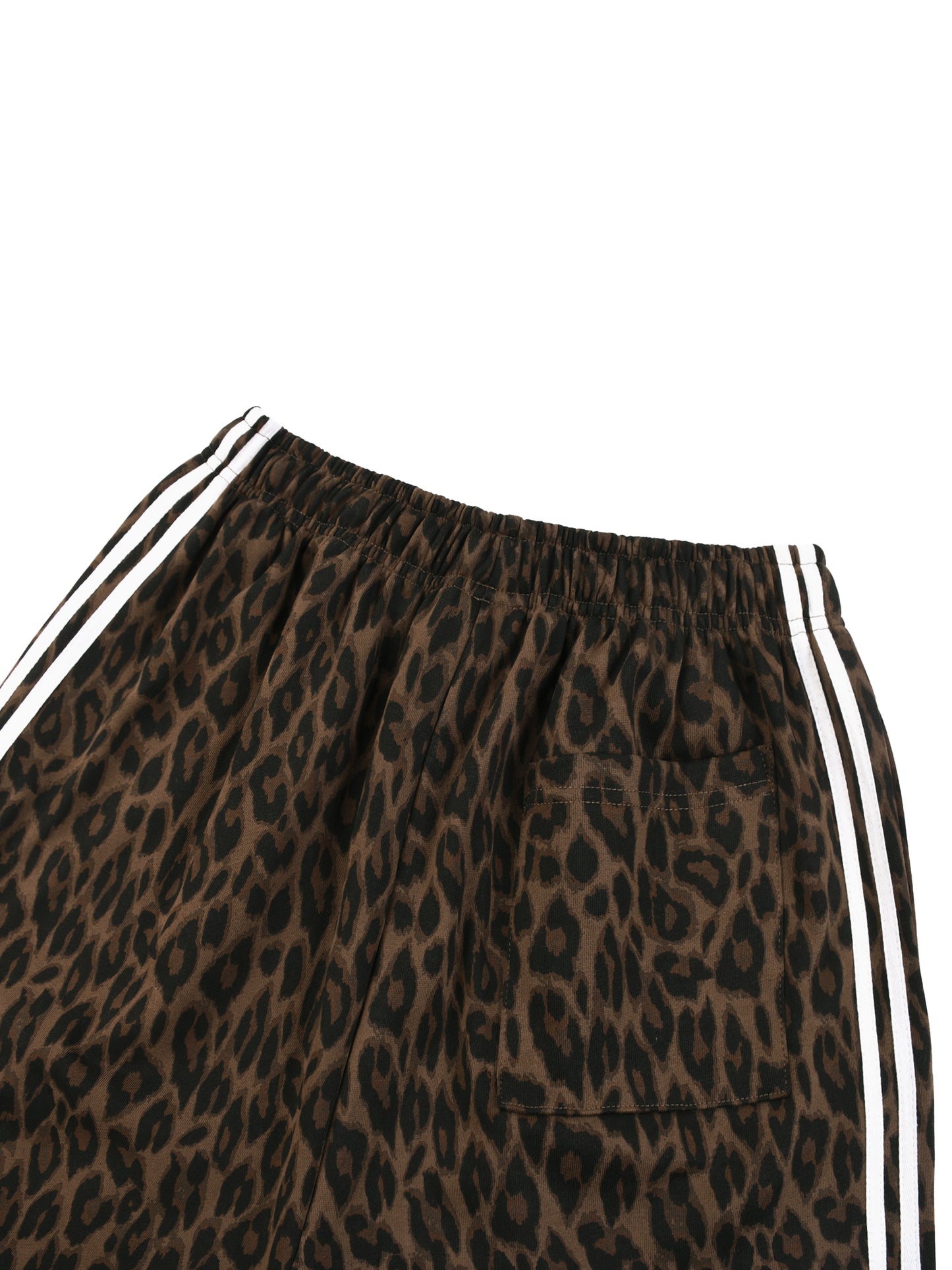 Hellkat Unisex Heavyweight Leopard Drawstring Shorts