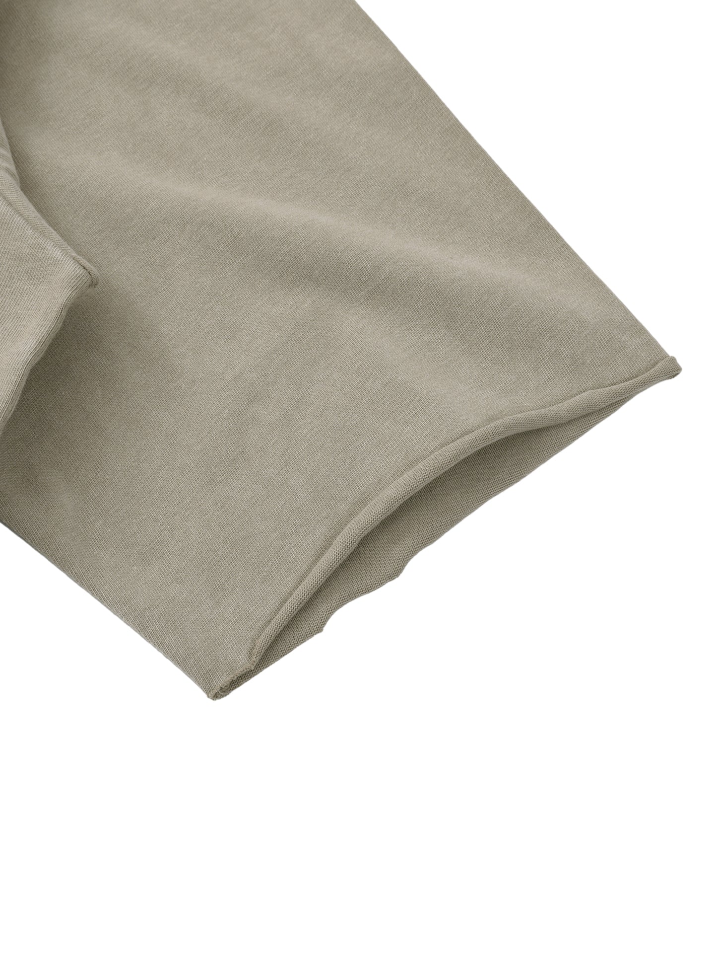 Once Bitten Unisex Mineral Wash Raw Hem Boxy Shirt