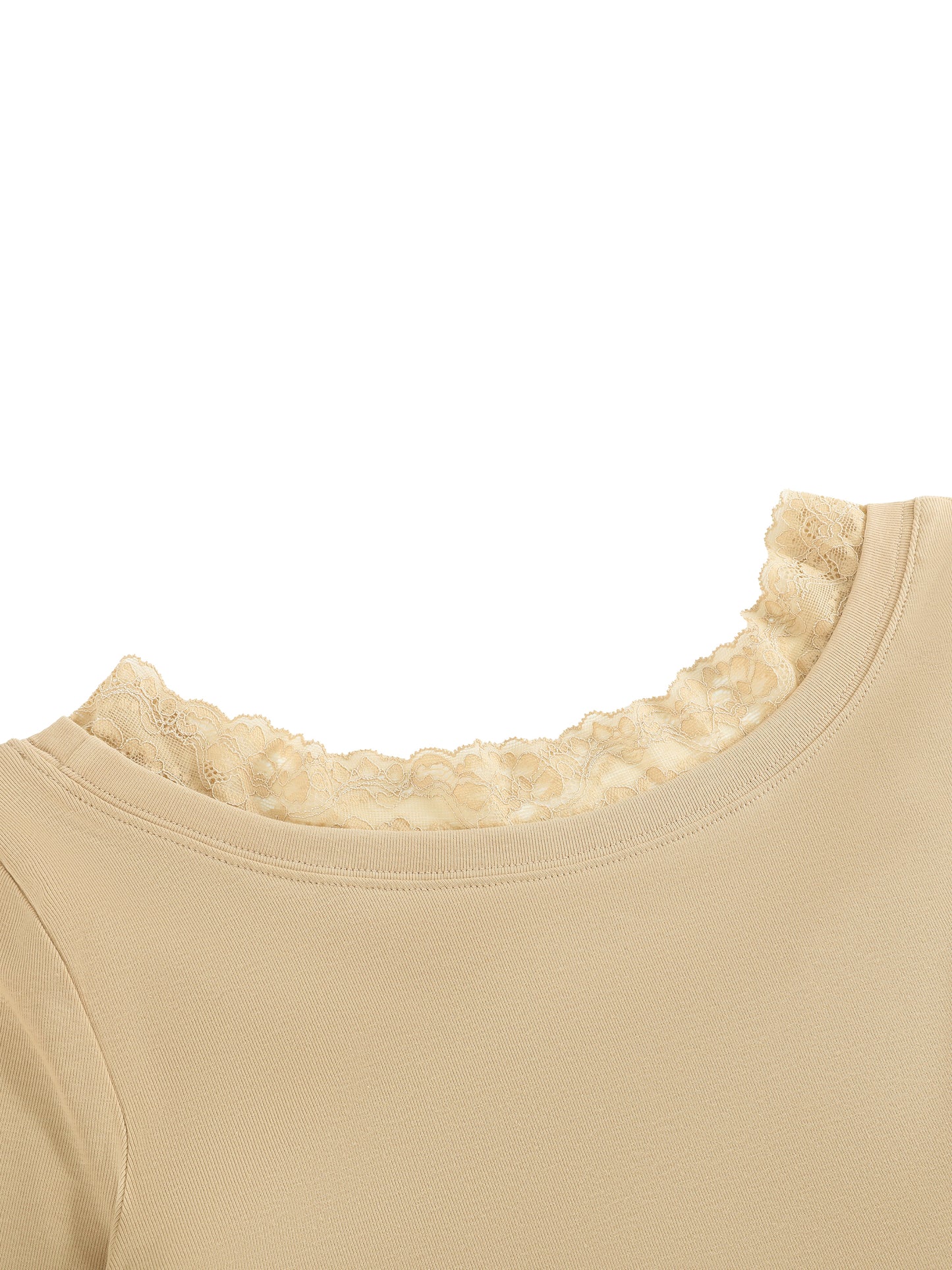 Thank You for the Venom Lace Trim Long Sleeve T-Shirt
