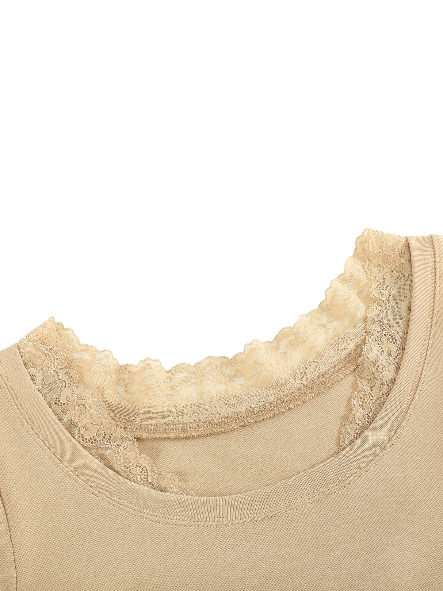 Thank You for the Venom Lace Trim Long Sleeve T-Shirt