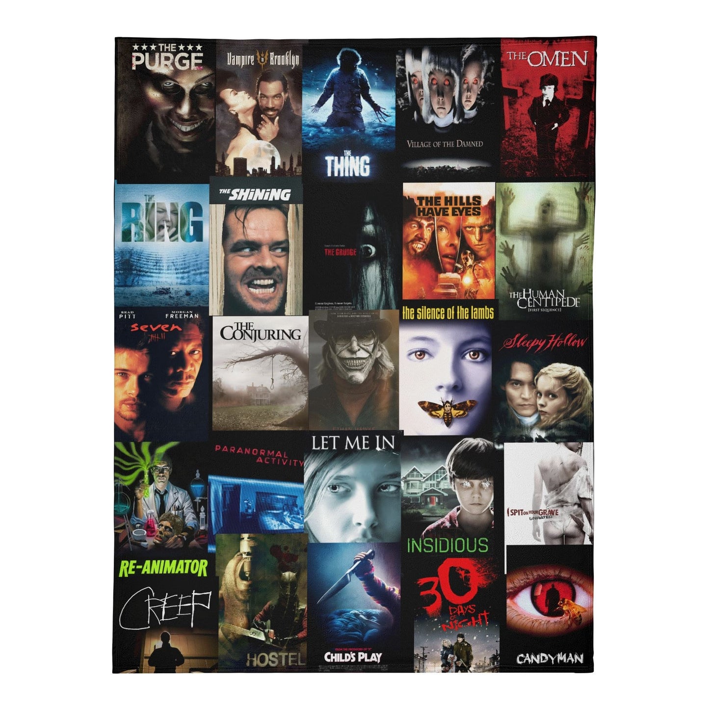 Night Terror v.2 Premium Fleece Blanket