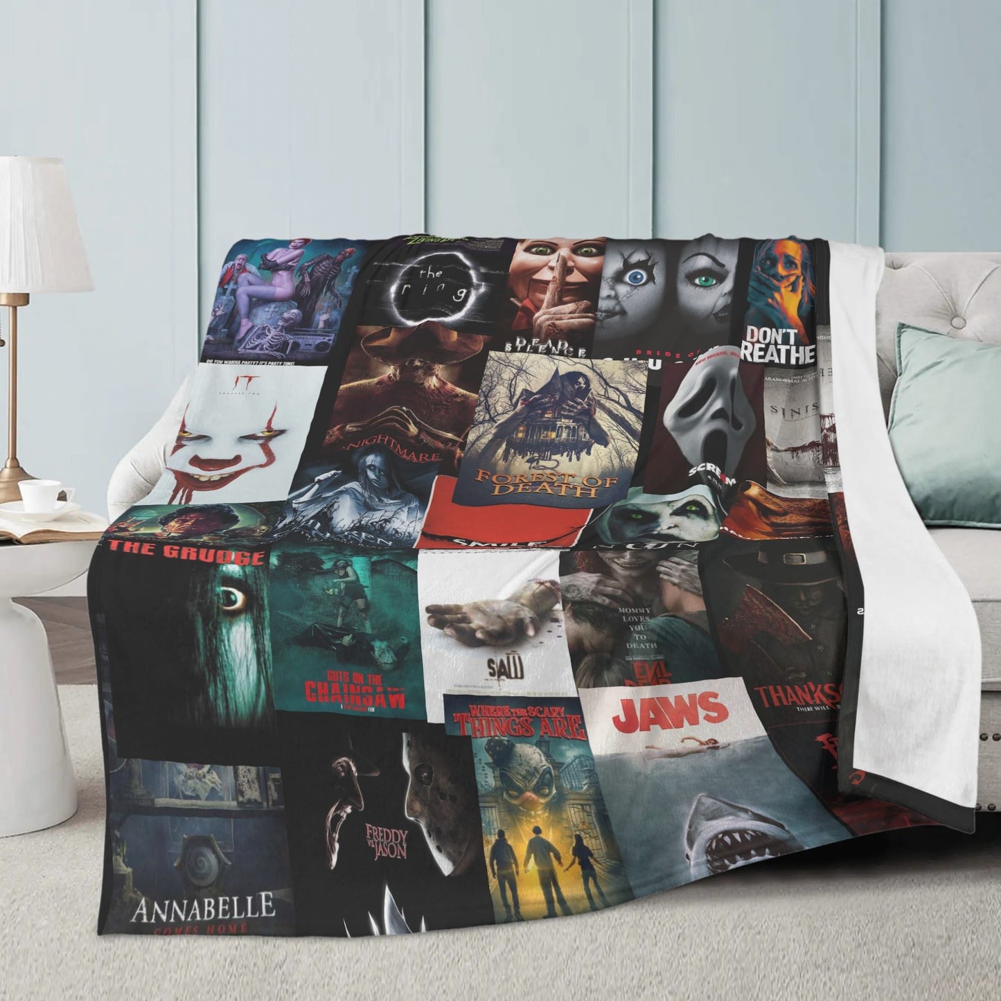 Night Terror Premium Fleece Blanket