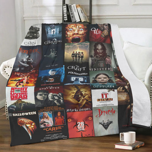 Night Terror v.3 Premium Fleece Blanket