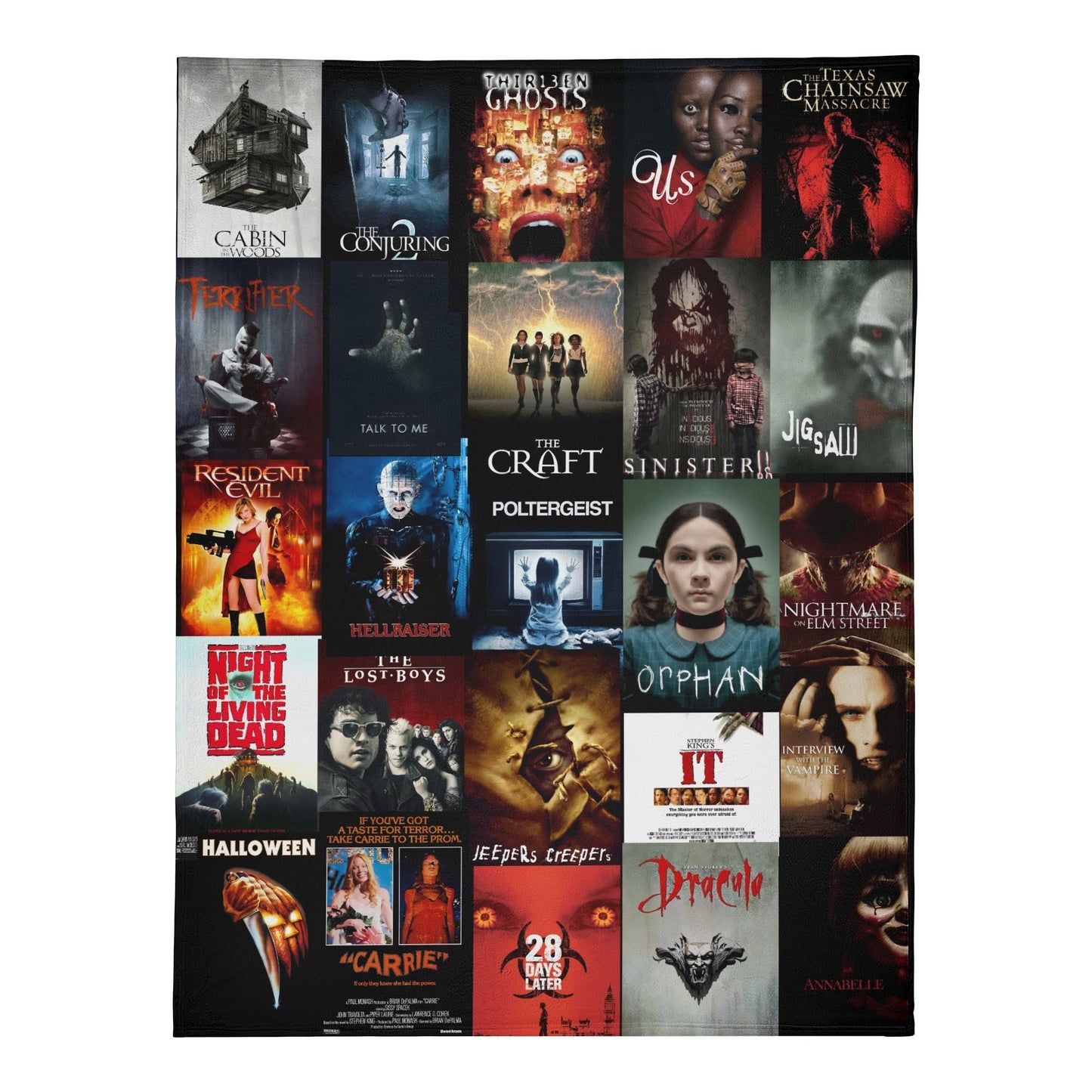 Night Terror v.3 Premium Fleece Blanket