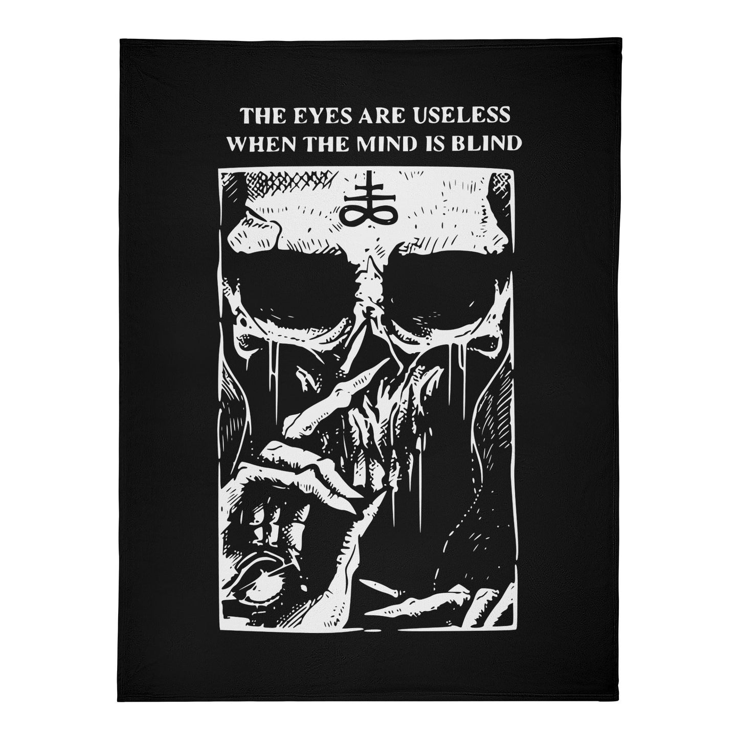The Blind Premium Fleece Blanket