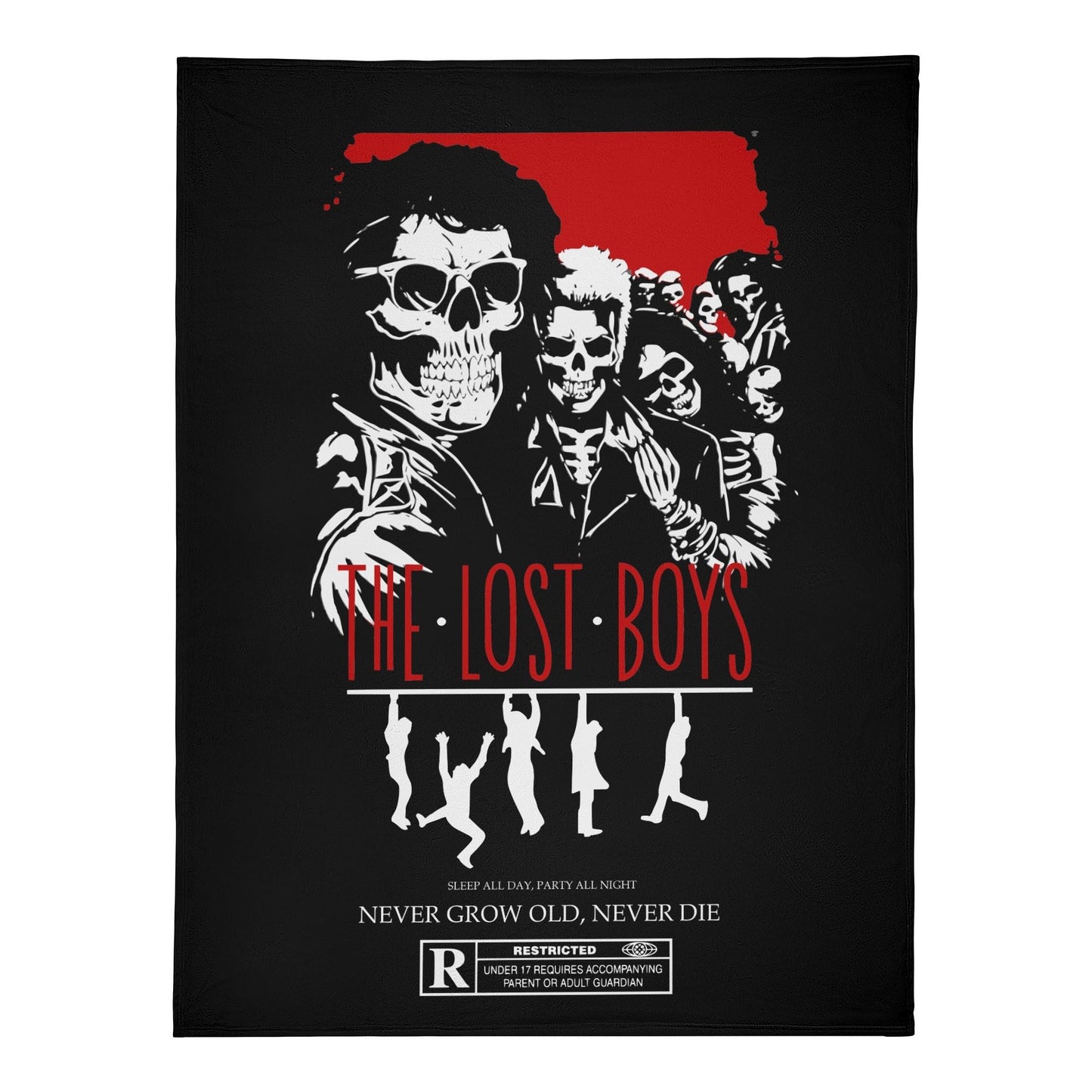 Never Grow Old Premium Fleece Blanket