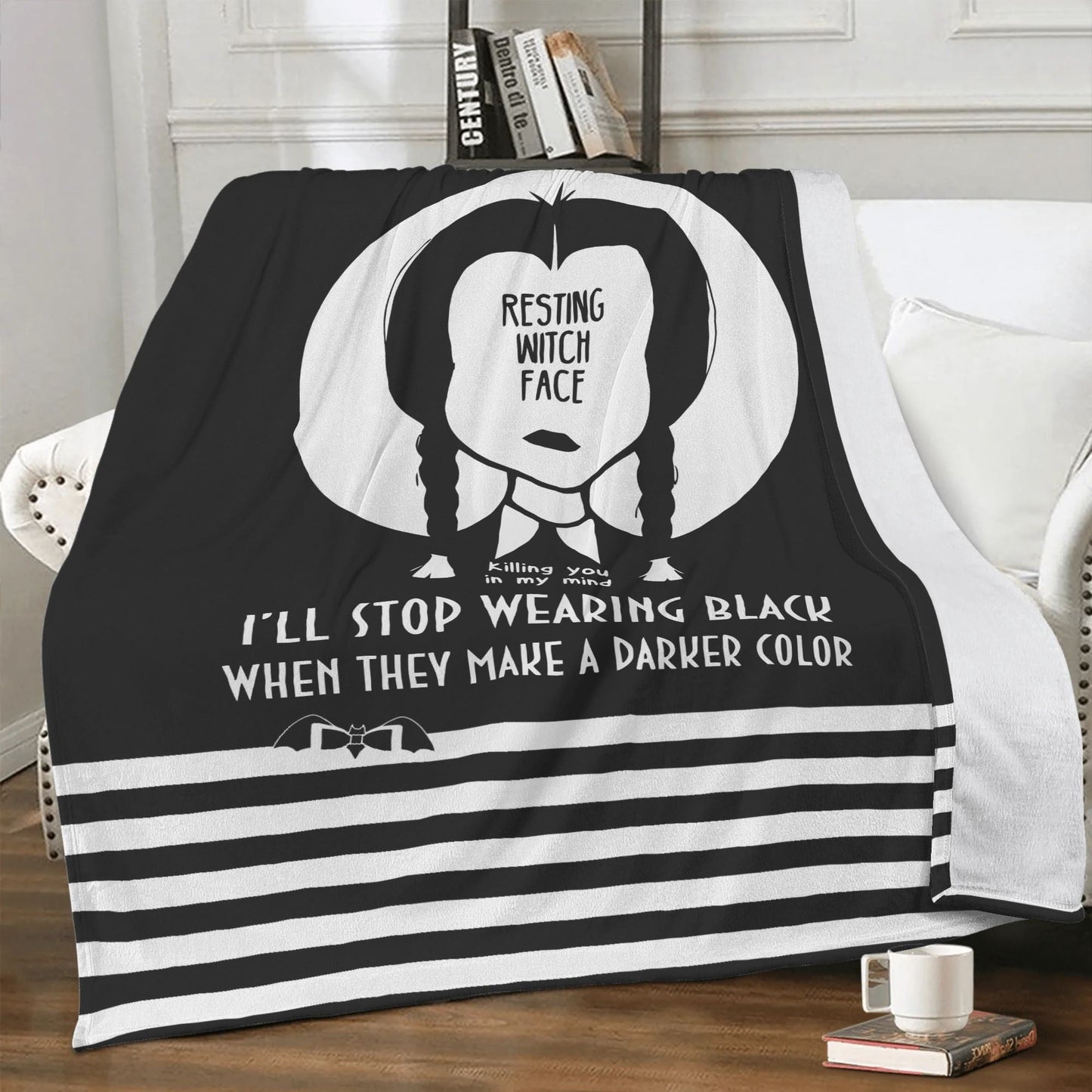 Black Wednesdays Premium Fleece Blanket