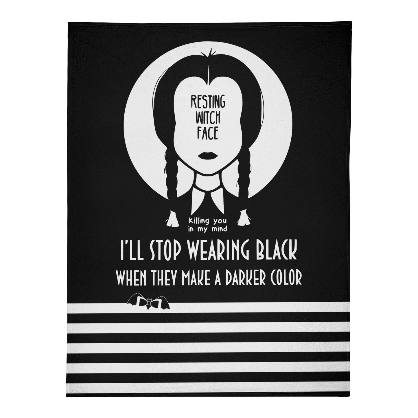 Black Wednesdays Premium Fleece Blanket