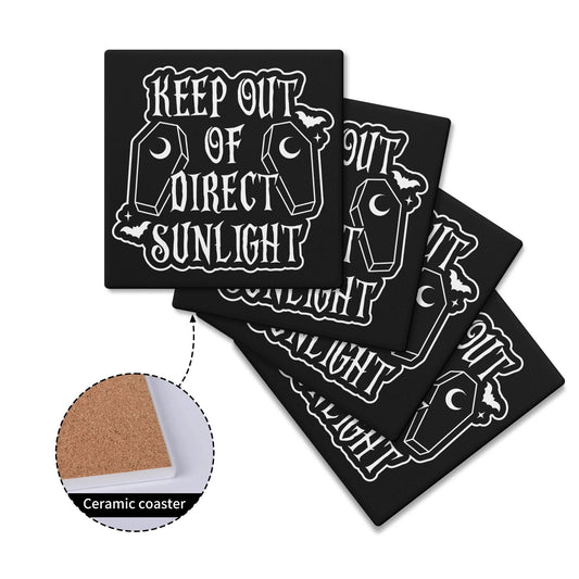 Cult Leader Ceramic Coasters Set
