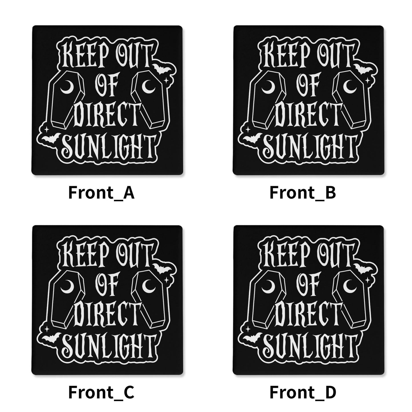 Cult Leader Ceramic Coasters Set