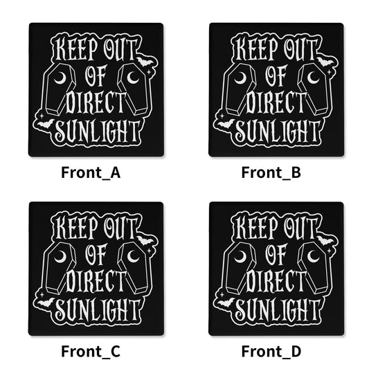Cult Leader Ceramic Coasters Set