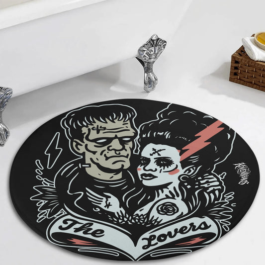 The Lovers Round Mat